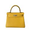 Hermes Kelly 25 Jaune Ambre Togo